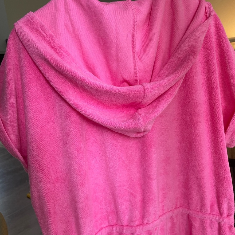 The Children's Place Pink Terrycloth Cover-Up Dress for Swim, Beach, Bath, NWT - Picture 4 of 7